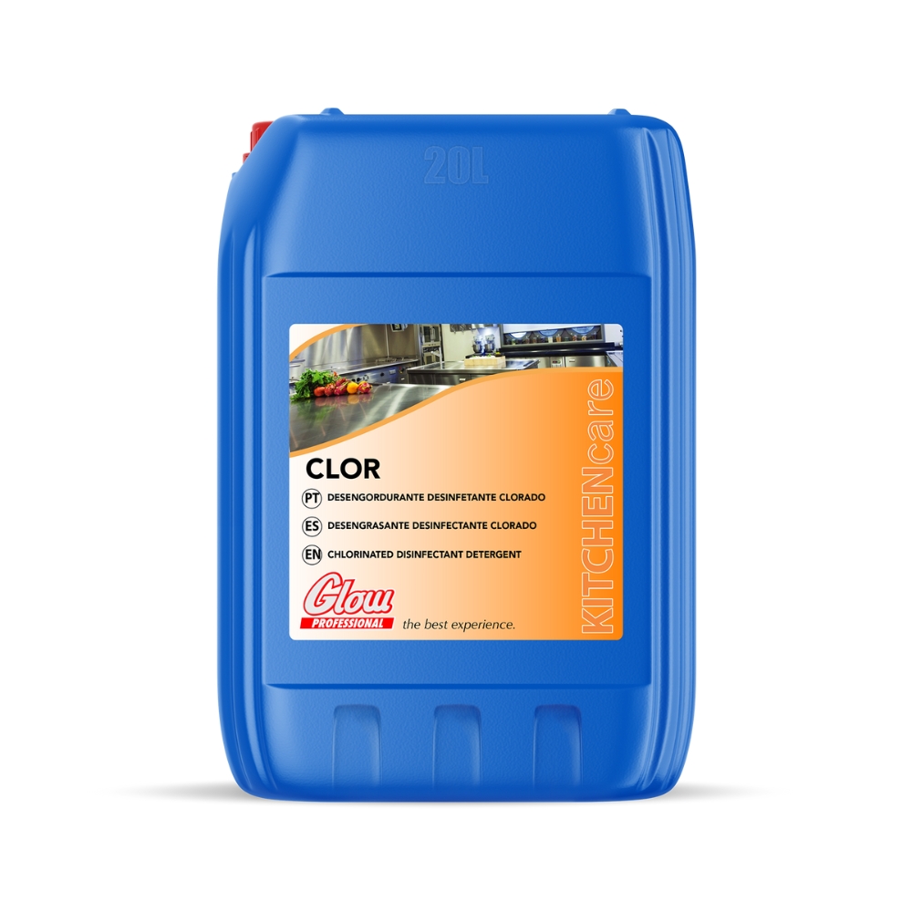 CLOR - 20L - Detergente Desinfetante Clorado