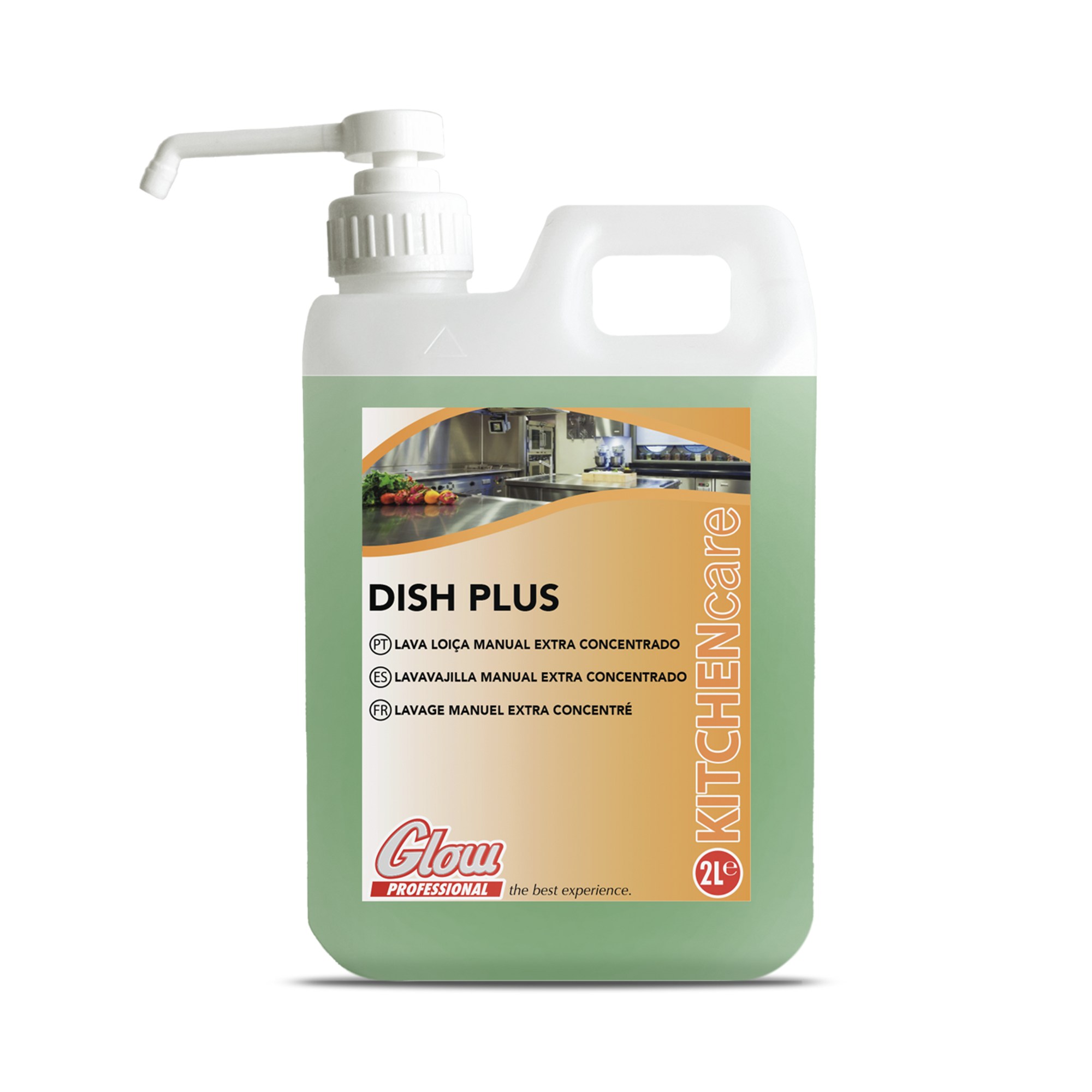 5600387496974-DISH PLUS - 2L - Lava Loiça Manual Extra Concentrado