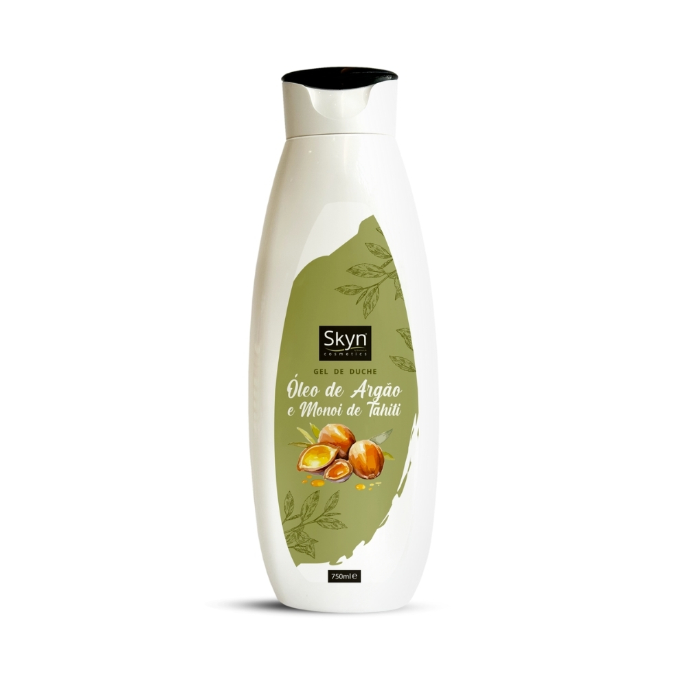 5600387496257-SKYN COSMETICS - 750ml - Gel Duche Óleo Argão&Monoi Taiti