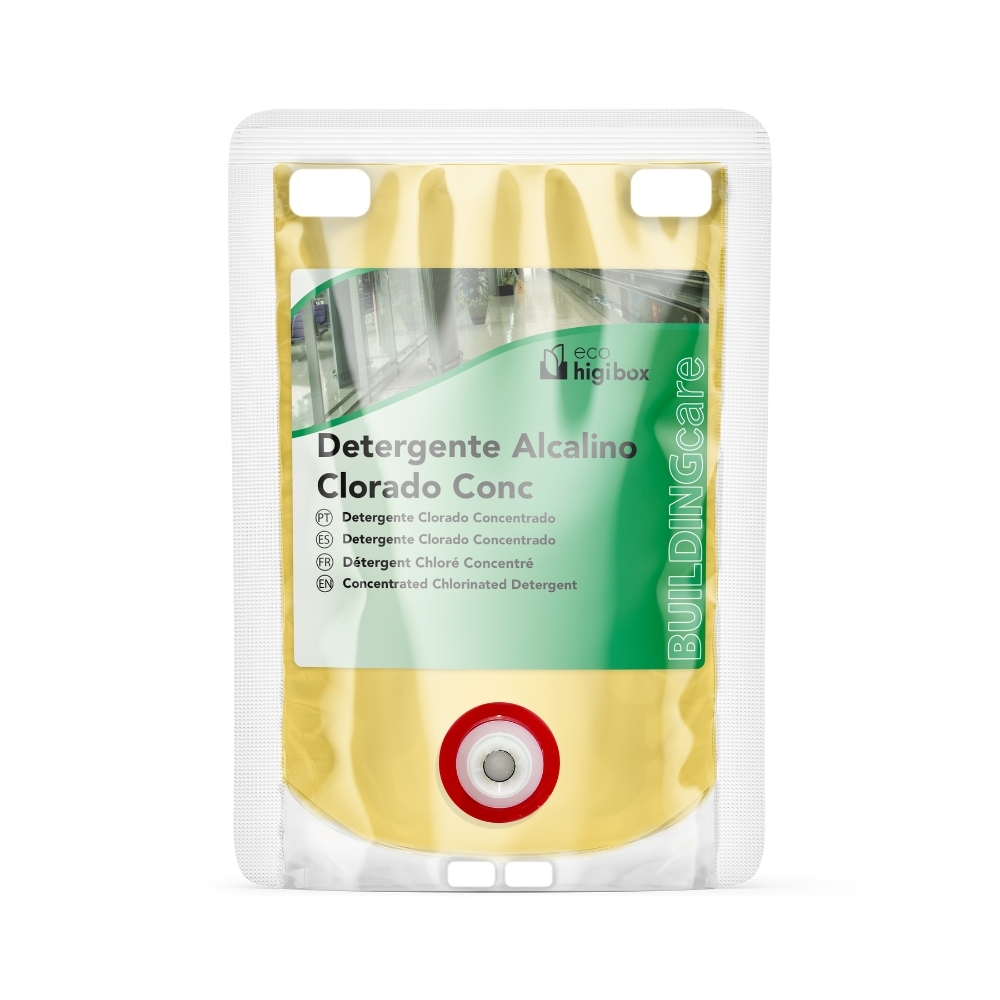 ECOHIGIBOX DETERGENTE ALCALINO CLORADO CONC - 3L