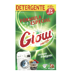 5600380040280-Glow - Detergente Pó Máquina Roupa - 36 doses